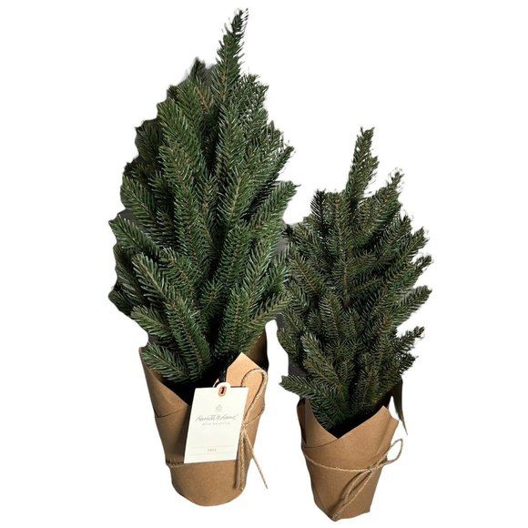 Hearth And Hand With Magnolia 22" Faux Pine Christmas Tree Craft Paper Planter - Picture 2 of 6